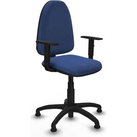 Piqueras y Crespo B1D01RT chaise bureau bleu marine (1/3)