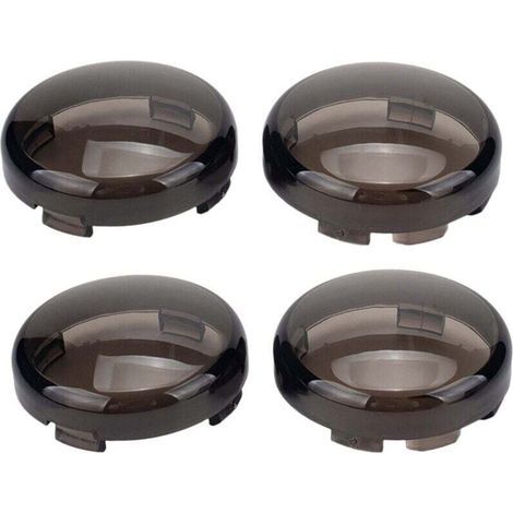 Cubierta de lente indicadora de intermitente C para Sportster 883 1200 Touring Road Dyna Softail (1/4)