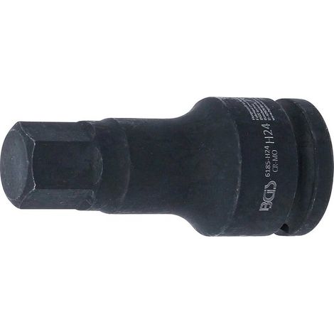 Douille à Embouts à Choc 100 mm - 20 mm (3/4), Six Pans Intérieurs 24 mm - Puissance et Durabilité - D-Work (1/5)