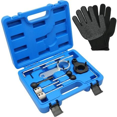 Jeu D'outils de Réglage du Moteur 10 Pcs, Outils de Changement de Courroie de Distribution, Compatibles avec VW, Audi, Seat, VAG EA288, 1.4, 1.6, 2.0 TDI CR (1/4)