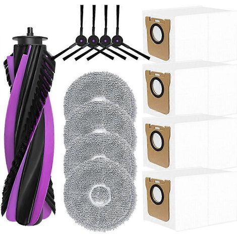 Brosse pour aspirateur Suitable pour JONR P20 Pro Aspirateur de remplacement Accessoires Main Side Brosse Serpillière Sac à poussière Accessoires Kit (1/5)