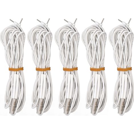 Cartouche de chauffage 24V 60W en acier inoxydable, tube de chauffe pour imprimante 3D, lot de 5 pièces, longueur 1 mètre / 3,3ft, accessoires de remplacement (1/5)