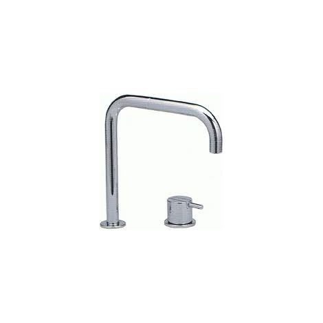 Vola 590 Grifo mezclador de dos orificios con mezclador de acción simple, cromado - 590-16
