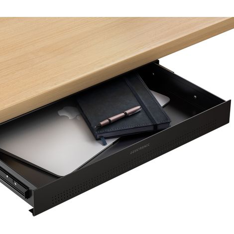 Tiroir sous bureau Desktronic - 41x27x5cm 3.5kg - Noir (1/5)