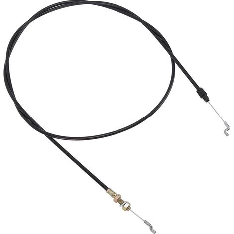 1 câble d'entraînement pour tondeuse autoportée, matériau ABS/aluminium/acier, compatible MTD Troy-Bilt Cadet Yardman (1/5)