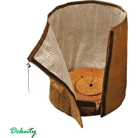 Sac de Protection pour Plantes en Pot, Protection Thermique pour Plantes, Diamètre 45 Cm × Hauteur 50 Cm, Sac Protection Contre le Gel Hivernal, Jardin (1/3)