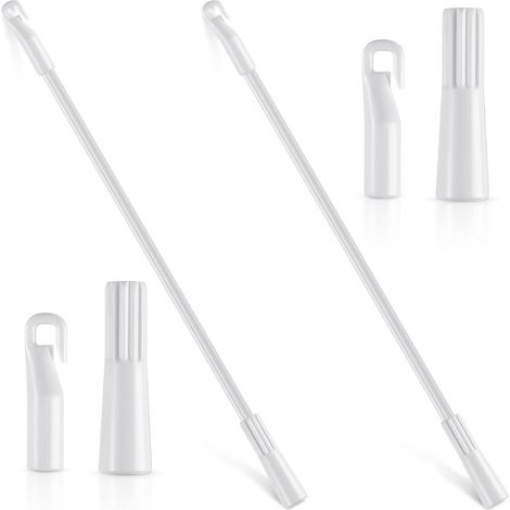 Tige pivotante en alliage d'aluminium de 30 cm (12 pouces), tige verticale pour store vénitien, accessoires pour rideaux. (1/5)