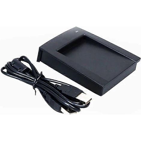 Lecteur de cartes USB double fréquence 125 kHz et 13,56 MHz avec capteur de proximité installation Plug and Play pour système de contrôle d'accès (1/5)