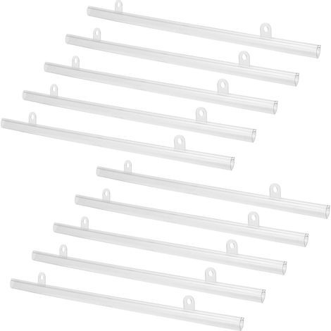 10 Stück Pvc Posteraufhänger Aufhängestangen Stabile und (1/5)
