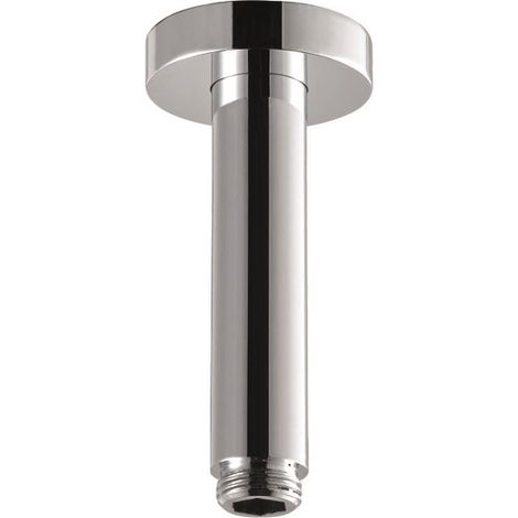 Braccio per soffione da soffitto tondo lunghezza 100 mm finitura ottone cormo