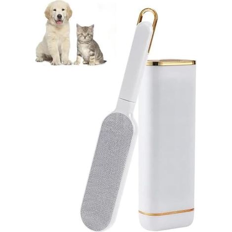 SABIR-Brosse pour animaux, brosse anti-poils pour chats et chiens, brosse anti-peluches pour vêtements, brosse de nettoyage magique (1/4)
