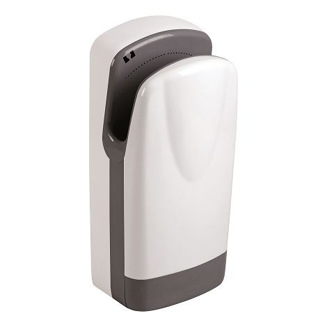 Asciugamani elettrico da parete - Tornado Protech BF - Plastica bianco (1/5)