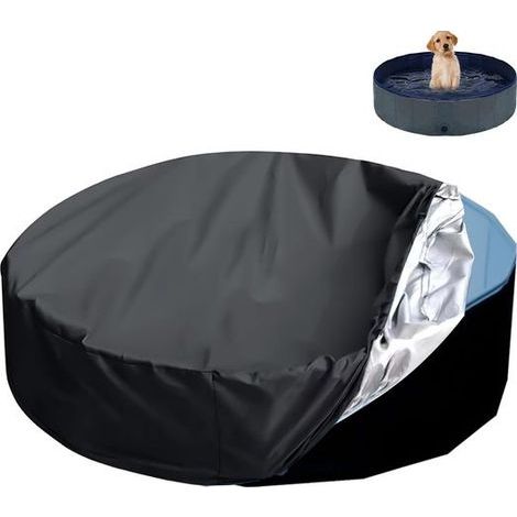 Housse de Protection pour Piscine ou Spa,Ronde Couvercle du Spa Solaire Extérieur Housse Ronde pour SPA Imperméable À La Poussière Bâche De Protection Imperméable Et Aux Rayons UV ( Size : 21030cm )-R (1/4)