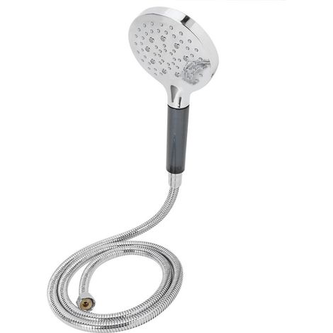 Pommeau de douche à main, raccord G1/2, avec flexible, pour une utilisation quotidienne dans la salle de bain, pour plus de confort et un usage quotidien sous la douche.-AquaForge (1/5)