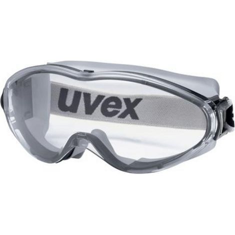 uvex ultrasonic 9302285 Vollsichtbrille inkl. UV-Schutz Grau, Schwarz EN 166, EN 170 DIN 166, DIN 17