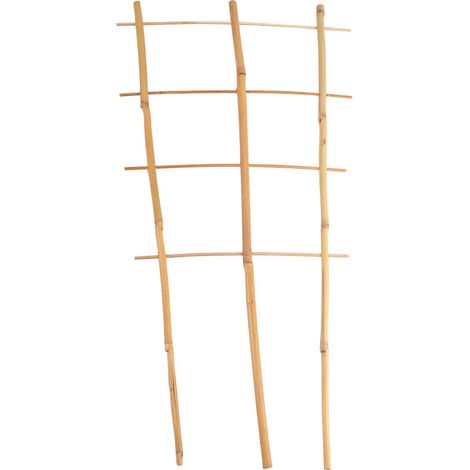 BURI Bambus Spalier 60cm Rankhilfe Blumenstütze Rankgitter Kletterhilfe Topfpflanzen