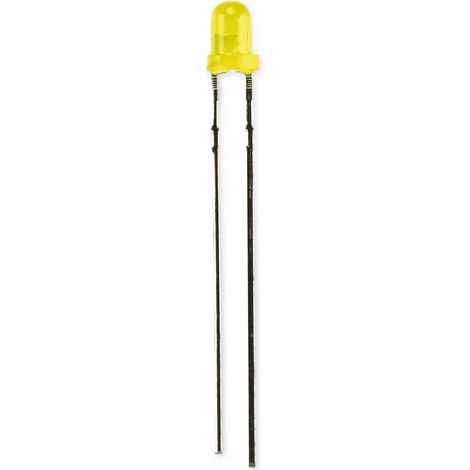 KINGBRIGHT LED, L-34YD, Gelb, 3 mm (T-1), 588 nm, 15 mcd, 60°, Rund