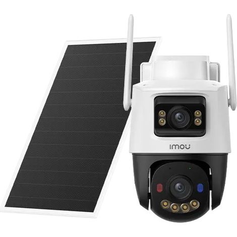 AOV Kit Cámara Dual 5MP+5MP - 4G / WLAN/ 10000 mAh / Panel Solar 8w - 3.6mm / Auto-tracking