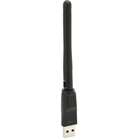 Adaptateur WiFi USB MT7601 150Mbps Carte Réseau sans Fil Antenne Intégrée pour PC Portable et Bureau Windows (1/5)