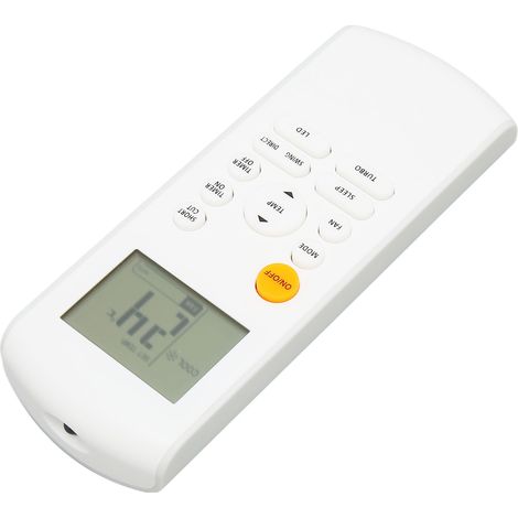 Télécommande de climatiseur avec rétroéclairage LED de remplacement pour RG57B1 BGE, RG57B2 BGE, RG57B BGE, RG57 BGE, RG57A BGE et RG57A6 (1/5)