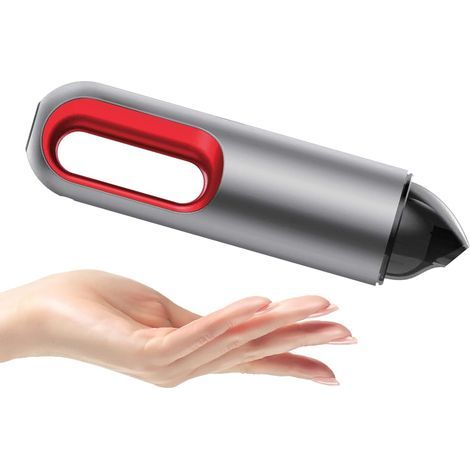 Mini-Akku-Staubsauger, leichter 0,5 kg schwerer Handstaubsauger mit starker Saug- und Blasleistung (5000 Pa), lange Akkulaufzeit (1/5)
