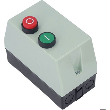 Démarreur de moteur électrique magnétique étanche IP55 – Monophasé 220-230V – Protection contre surcharges – Matériau ABS robuste (1/4)