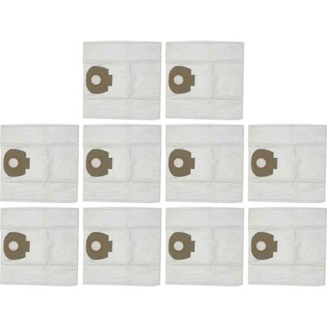Lot de 10 sacs à poussière pour aspirateurs Makita VC2010L, VC2512L, VC2012L, VC3011L et VC3012L. (1/5)