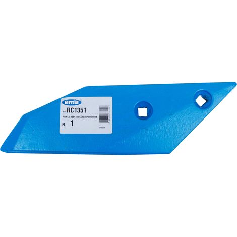 Punta dx adattabile Lemken 3364150 con riporto di saldatura (1/4)