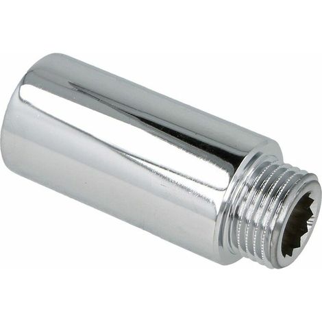 Rallonge de robinet 3/4'' x 40 mm laiton chromé