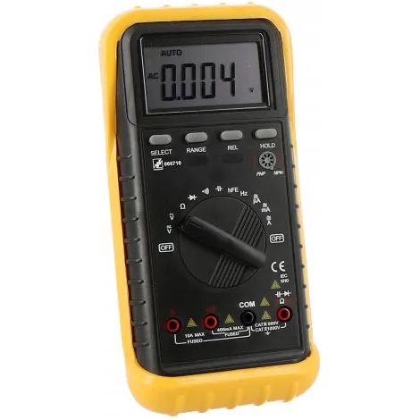 Multimeter mit Autospannungsmodus, automatische Bereichswahl