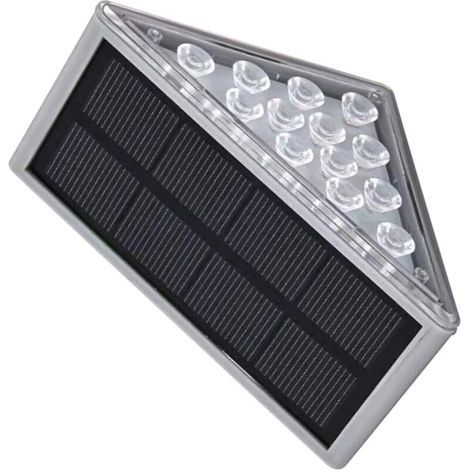 Lampe solaire de jardin étanche, éclairage solaire LED pour escaliers et (1/5)