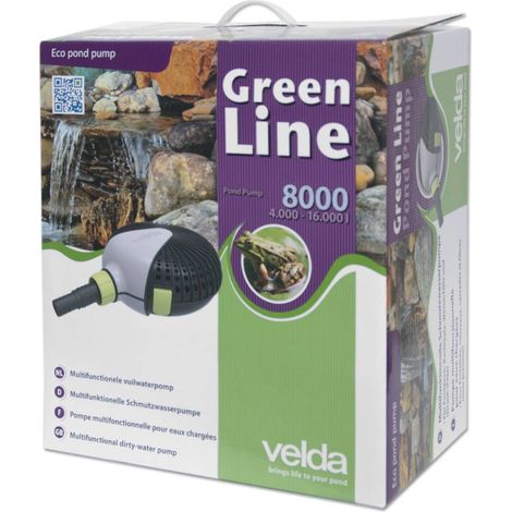 Velda Teichpumpe Green Line 8000 70 Watt max 4,5 m 126596 (1/6)