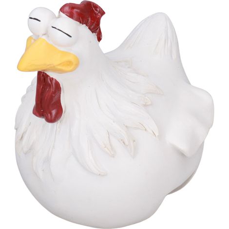 Statues de Poules Décoratives pour Jardin, Ferme et Terrasse - Figurines Drôles et Originales (1/5)
