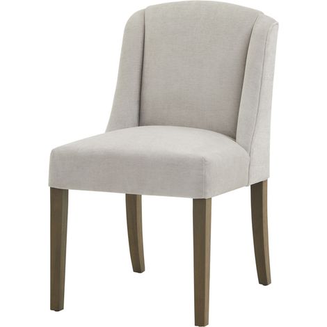 Compton Dining Chair - Wood - L59 x W52 x H87 cm - Grey
