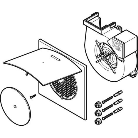 Geberit Ventilateur pour Aerotec90 UP