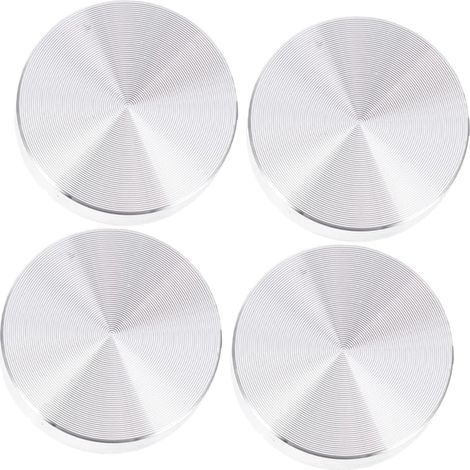 de 4 disques adaptateurs ronds en alliage d aluminium argent (1/5)