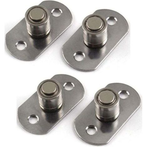 Guide Porte Coulissante,Guide De Plancher Petit Roller Sol Accessoires Guide de Piste Fermer Bouchon de Porte coulissante pou (1/4)