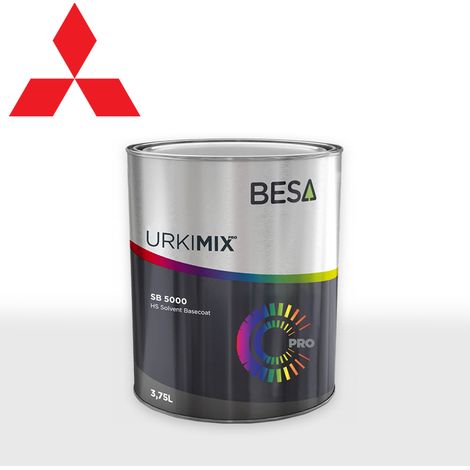 Pot de peinture Polyuréthane / bi composant Mitsubishi 250 gr