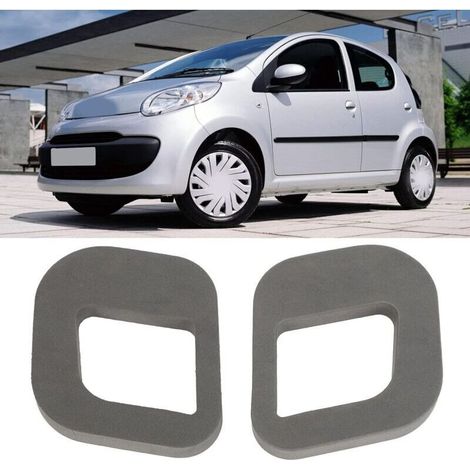 Juntas de luces traseras de 2 piezas , junta de luz de freno trasera, juntas de espuma, repuestos para accesorios de coche para Citroën C1, Peugeot 107 -Crezuo