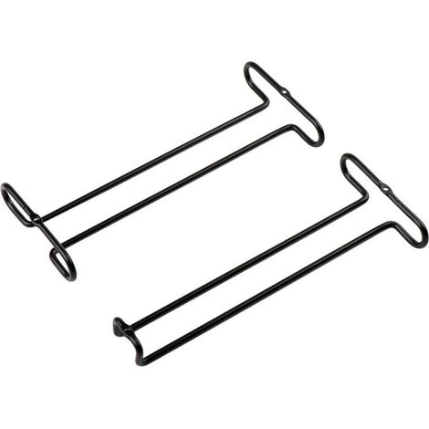 2 Pièces Support de tasse de vin，Support à Verre à Vin Suspendu, Support À Verre À Vin sous Armoire, Auto-adhésif Porte-Verres À Pied Suspendu pour Maison, Bar, Cuisine, Restaurant
