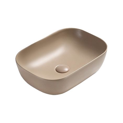 Mexen Rita Aufsatzwaschbecken 45 x 32 cm, cappuccino matt - 21084564 (1/2)