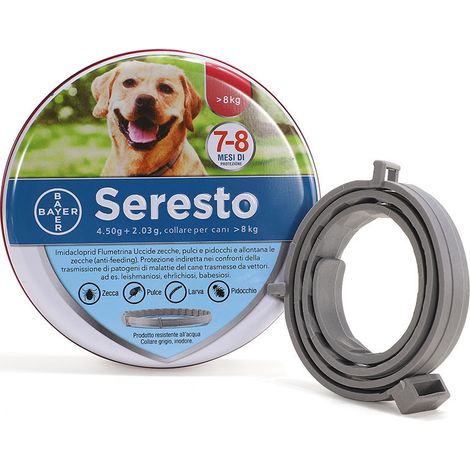 Colliers soledo déformateurs cuello seresto perro y chat elanco Bayer collier de pulgas (1/5)