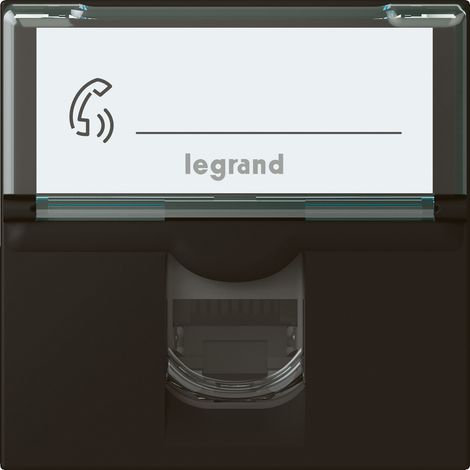 Prise Rj45 Informatique - Téléphone Legrand - Mosaïc - 2 Modules