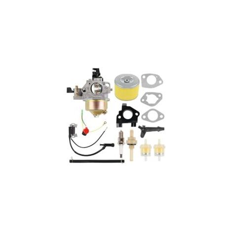 Kit di ricambio carburatore con bobina di accensione per tosaerba Honda GX390 GX 390 GX 340 13HP 11HP GX340U1 GX340R1 GX340K1 WT40XK1 WT40XK2, codice ricambio 16100-ZF6-V