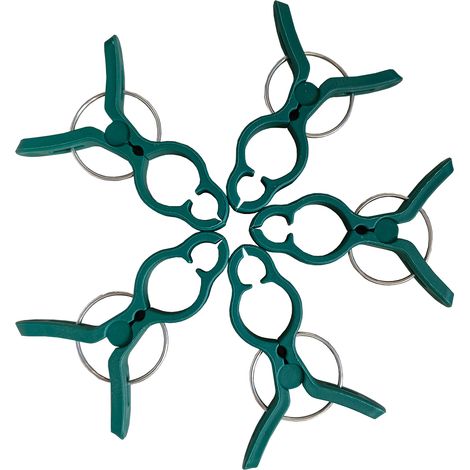 Lot de 15 Mini Pinces pour Plantes, support de Plantes, Pinces à Fleurs, Pinces pour orchidées, Pinces à Treillis (1/3)