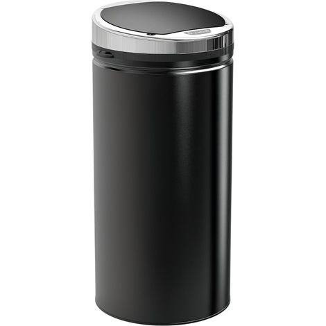 Poubelle automatique à capteur infrarouge 42 L en acier inoxydable, destinée à la cuisine et à la salle à manger (1/5)