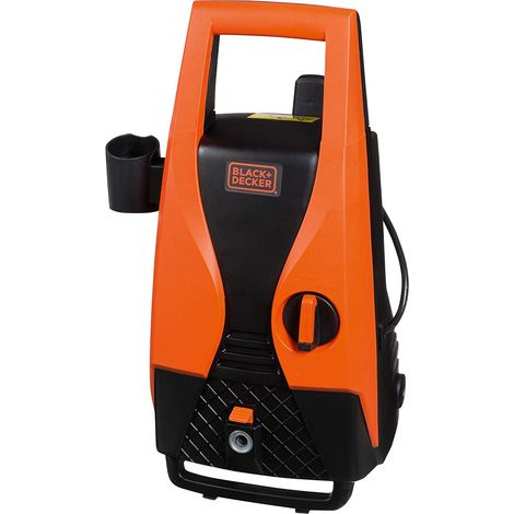 Lavadora a presión Black & Decker PW1450TD, 1400W, 105 bar, ideal para limpieza exterior, alta presión, diseño compacto, incluye accesorios