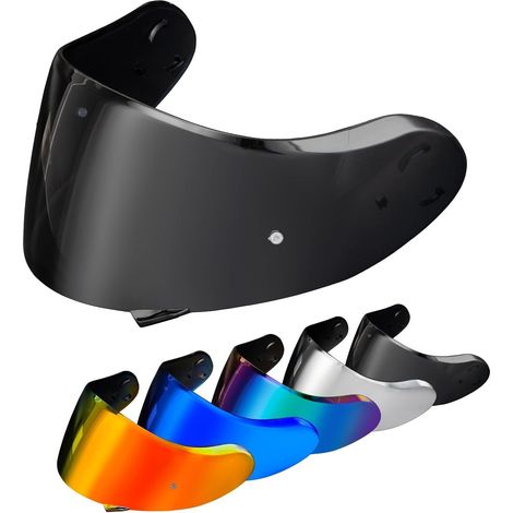 Helmet Visor for Neotec 2 Tinted Visor for Neotec 2 CNS-3, UV Protection Motorcycle Replacement Accessories (Deep Smoke) (1/5)