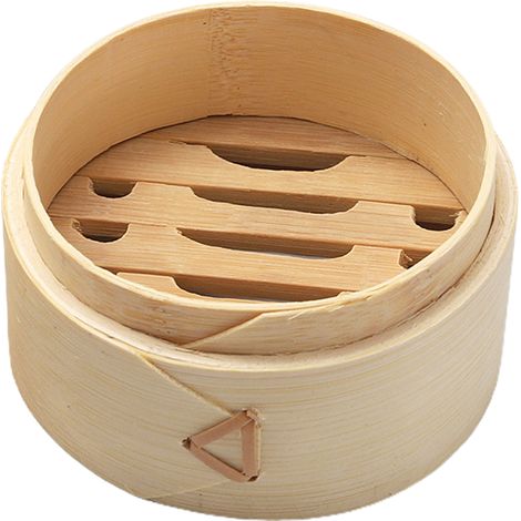 Boîte Rond à Confiserie en Bois avec Couvercle Taille 10x10x4cm Multifonction Stockage à L'épreuve de la Poussière Lot de 1 Pièce (1/5)