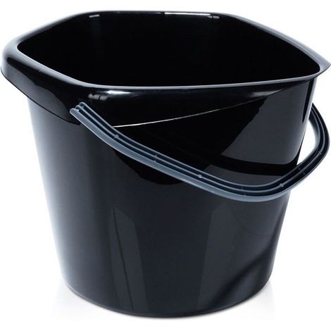 VILDE Seau Polyvalent 14L - Plastique durable, poignée pratique, bec verseur - Idéal pour maison et jardin (1/5)